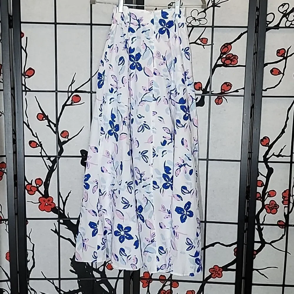 Dorothee Schumacher Bold Flowers Floral Maxi Skirt Size XXS